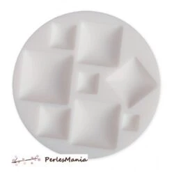1 MINI MOULE En Silicone CARRES Ref 284451