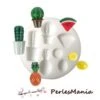 1 MINI MOULE EN SILICONE EXOTIQUE CREATIONS FIMO SCULPEY CERNIT Ref 284444