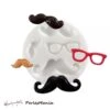 1 MINI MOULE EN SILICONE MOUSTACHES CREATIONS FIMO SCULPEY CERNIT Ref 284432