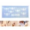 1 Pc 7 Chauve Souris Halloween Silicone 3d Mini Moule Pour Nail Art Petit Bricolage Résine Moule Pol