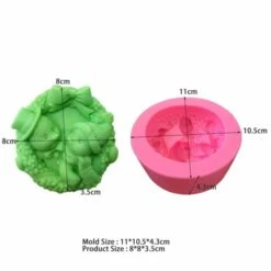 1 Pc Bonhomme De Neige Famille Guirlande De Noël 3D Silicone Savon Moule Argile Gypse Moule Uv Résin