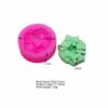 1 Pc Cadeau Couronne De Noël 3D Silicone Savon Moule Argile Gypse Moule, Uv Résine Cire Bougie Choco