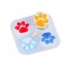 1 Pc Chien Chat 4 Patte 3d Silicone Savon Moule, Argile Gypse Moule, Uv Résine, Diy Cire Bougie 125m