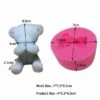 1 Pc Dire Pas Mal Ours En Peluche 3D Silicone Savon Moule Argile Gypse Moule Uv Résine Cire Bougie C