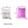 1 Pc Fleur Croix 3D Silicone Savon Moule Argile Gypse Moule Uv Résine Cire Bougie Chocolat Gâteau Fo