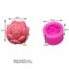 1 Pc Fleur De Lotus 3D Silicone Savon Moule Argile Gypse Moule Uv Résine Cire Bougie Chocolat Gâteau