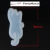 1 Pendentif MOULE EN SILICONE CHAT 50mm POUR CREATIONS FIMO RESINE S1187820
