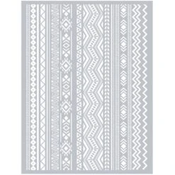 1 Pochoir Azteque Pour PATE FIMO,PATE POLYMERE, CERNIT, SCULPEY Ref 265310 DTM