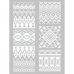 1 Pochoir Mexicain Pour Pate Fimo, Pate Polymere, Cernit, Sculpey Ref 265318 DTM