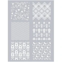 1 Pochoir Russie Pour PATE FIMO,PATE POLYMERE, CERNIT, SCULPEY Ref 265314 DTM