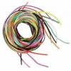 10 Cordelettes Rondes Satin 2M Assorties - Ctop
