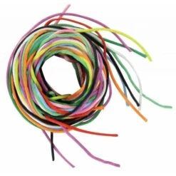 10 Cordelettes Rondes Satin 2M Assorties - Ctop