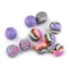 10 PC Ix Perle Arc-en-Ø12mm, Perles, En Plastique Et FIMO