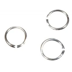 100 Anneaux De Liaison Ronds 5 Mm - Ctop