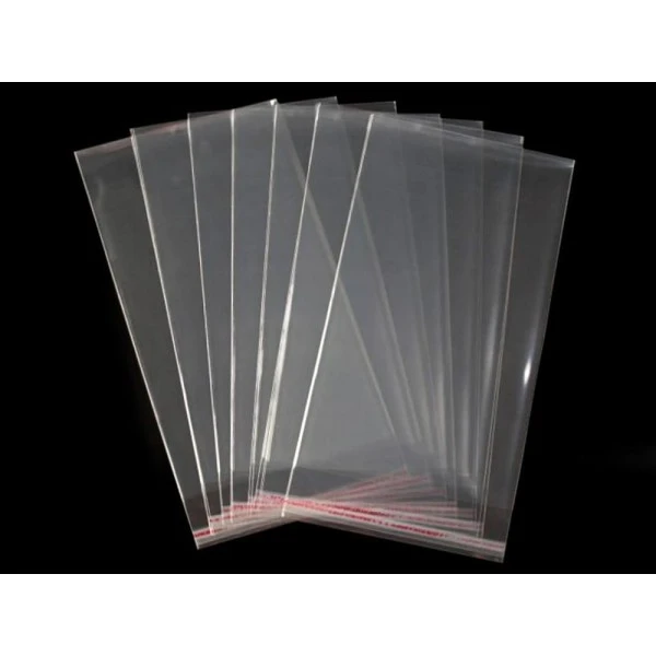 100pc Transparent En Plastique Auto-adhésif Pour Sceller Les Sacs 20x50cm, Mercerie, Magasin D'Équip 2 100pc Transparent En Plastique Auto-adhésif Pour Sceller Les Sacs 20x50cm, Mercerie, Magasin D'Équip – Image 2