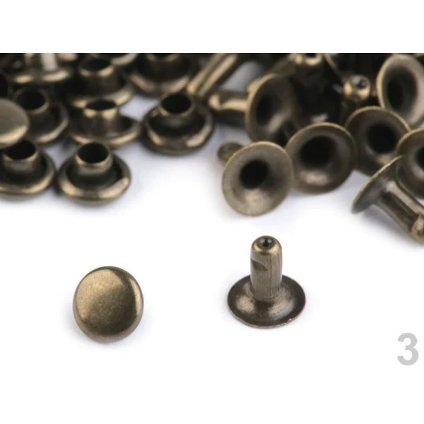 100pr Vintage En Laiton Creux Rivets Ø5mm, Sac à Main De Matériel, & Sac à Main De Matériel Pour La 1 100pr Vintage En Laiton Creux Rivets Ø5mm, Sac à Main De Matériel, & Sac à Main De Matériel Pour La
