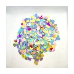 101 Grammes De Sequins En Plastique Multicolore - 14x20mm – DIV762