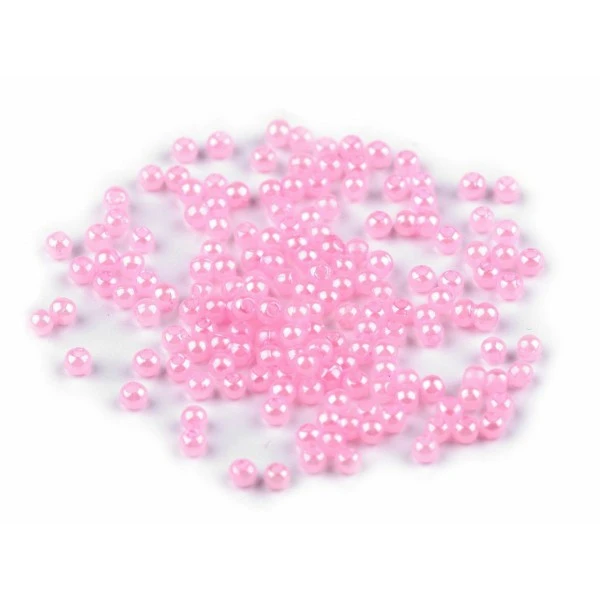 10g 3 D'Or Perles De Plastique Regard Ø3mm, Large Trou En Tirant 3 10g 3 D'Or Perles De Plastique Regard Ø3mm, Large Trou En Tirant – Image 3