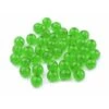10g De Lumière Verte En Plastique Perles Rondes 8mm Transparent