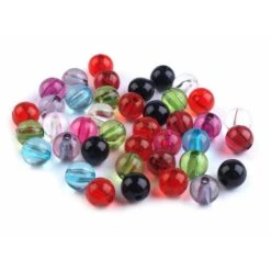 10g Fraise Rouge En Plastique Perles Rondes 8mm Transparent -Promos Creavea Boutique 10g fraise rouge en plastique perles rondes 8mm transparent p 4