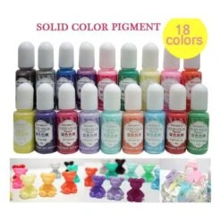 10g Rose Foncé Solide Opaque Couleur Pigment Colorant UV Résine Artisanat Bricolage Époxy Silicone M -Promos Creavea Boutique 10g rose fonce solide opaque couleur pigment colorant uv resine artisanat bricolage epoxy silicone m p 2