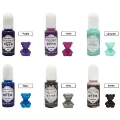 10g Vert Foncé Solide Opaque Couleur Pigment Colorant UV Résine Artisanat Bricolage Époxy Silicone M -Promos Creavea Boutique 10g vert fonce solide opaque couleur pigment colorant uv resine artisanat bricolage epoxy silicone m p 5