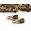 10pc 03/308 Prairie De Sable Curseur Pour Fermetures à Glissière En Plastique De 5mm, Accessoires De