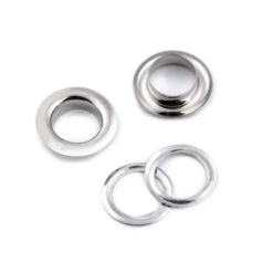 10pr Nickel Épreuve De La Rouille, Oeillets / Œillets Avec Rondelle De Ø10mm, Presse à Bras, Mourir