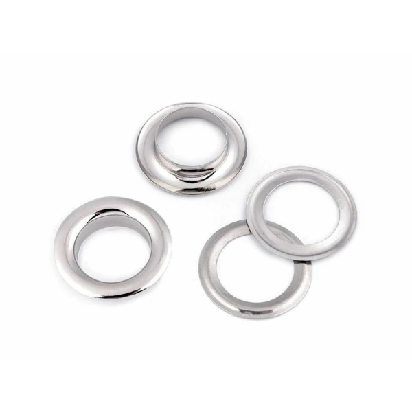 10pr Nickel Épreuve De La Rouille, Oeillets / Œillets Avec Rondelle De Ø12mm, Presse à Bras, Mourir 2 10pr Nickel Épreuve De La Rouille, Oeillets / Œillets Avec Rondelle De Ø12mm, Presse à Bras, Mourir – Image 2