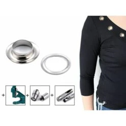 10pr Nickel Épreuve De La Rouille, Oeillets / Œillets Avec Rondelle De Ø12mm, Presse à Bras, Mourir 7 10pr Nickel Épreuve De La Rouille, Oeillets / Œillets Avec Rondelle De Ø12mm, Presse à Bras, Mourir -Promos Creavea Boutique 10pr nickel epreuve de la rouille oeillets oeillets avec rondelle de o12mm presse a bras mourir p 3