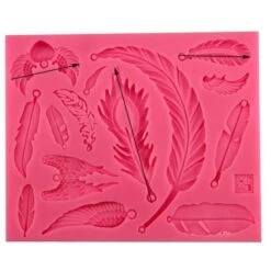 14 Pendentifs D'Ange De Coeur D'Aile De Plume, Savon De Silicone 3D, Moule De Bijoux De Cire De Rési -Promos Creavea Boutique 14 pendentifs dange de coeur daile de plume savon de silicone 3d moule de bijoux de cire de resi p 3