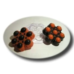 1pc Barre De Massage Fleur De Pavé De Carreaux En Plastique Fabrication De Savon Moule Cadeau Pour E