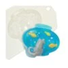 1pc Chat Et De L'Aquarium De Poissons De Compagnie Animaux En Plastique De Savon La Fabrication Du C