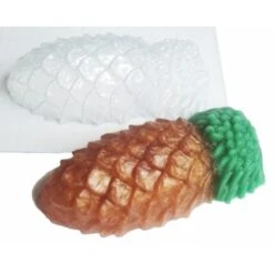 1pc Cône De Pin Ovale Pomme De Pin De Noël De Noël Ornement En Plastique De Savon La Fabrication Du