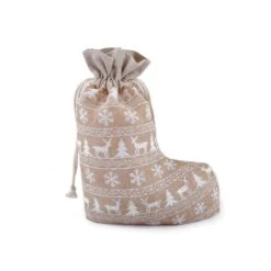 1pc De La Toile De Jute Saint-Nicolas / Bas De Noël 20x27cm, Cadeau De Noël, Ornement De Noël, Des B -Promos Creavea Boutique 1pc de la toile de jute saint nicolas bas de noel 20x27cm cadeau de noel ornement de noel des b p 2