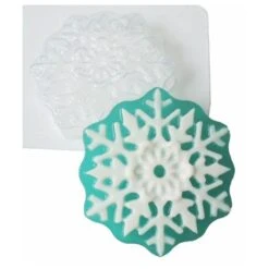 1pc De Noël De Flocon De Neige De Noël De Noël De Noël Ornement En Plastique De Savon La Fabrication