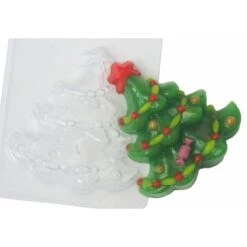 1pc Décoré L'Arbre De Noël De Noël De Noël De Noël Ornement En Plastique De Savon La Fabrication Du