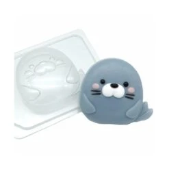 1pc Dessins Kawaii Animaux Bébé Lion De Mer Sceau En Plastique De Savon La Fabrication Du Chocolat D