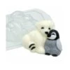 1pc Dessins Kawaii Animaux Bébé Ours Pingouin Amis Les Animaux En Plastique De Savon La Fabrication