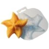 1pc Grandes Étoiles De Mer De La Marine De La Mer De Plage En Plastique Fabrication De Savon Moule C
