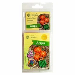 1pc Kit De Bijoux à Bricoler Soi-même Collection Florale. Asters, Polymère Argile Artefact, Four Cui