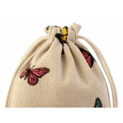 1pc Naturel De La Toile De Jute Lin Sac-Cadeau Avec Des Papillons 13x18cm, De Coton Et De Sacs, Déco 7 1pc Naturel De La Toile De Jute Lin Sac-Cadeau Avec Des Papillons 13x18cm, De Coton Et De Sacs, Déco -Promos Creavea Boutique 1pc naturel de la toile de jute lin sac cadeau avec des papillons 13x18cm de coton et de sacs deco p 4