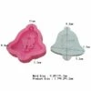 1pc Noël Cloche W Cerf 3D Silicone Savon Moule Argile Gypse Moule Uv Résine Cire Bougie Chocolat Gât
