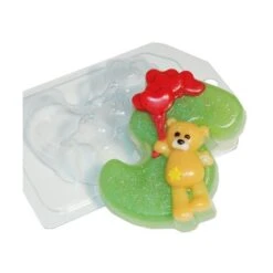 1pc Ours En Peluche Numéro 5 D'Anniversaire D'Enfants De Bébé Célébration En Plastique De Savon La F