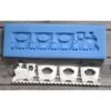 1pc Petit Train à Vapeur De La 3d En Silicone Uv Résine Époxy Moule D'Argile Scrapbooking Moule Bijo