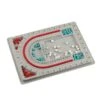 1pc Rectangle Gris En Plastique De Perles De Bijoux De Conception De Perles Outils Compte De Perles