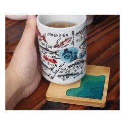 1pc Ronde 3 Vague De L'Océan Coaster En Bois Outil De Base Pour La Décoration De La Maison Coupe Du -Promos Creavea Boutique 1pc ronde 3 vague de locean coaster en bois outil de base pour la decoration de la maison coupe du p 3