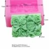 1pc Rose Fleurs 3D Silicone Savon Moule Argile Gypse Moule Uv Résine Cire Bougie Chocolat Gâteau Fon