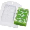 1pc, Terrain De Football De Sport En Plastique De Savon La Fabrication Du Chocolat De Gypse Moule De