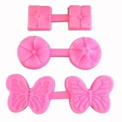 2 Côtés Papillon, 3D En Silicone De Chocolat Savon Gâteau, Fondant Gâteau, L'Argile De Résine, Cire, -Promos Creavea Boutique 2 cotes papillon 3d en silicone de chocolat savon gateau fondant gateau largile de resine cire p 5